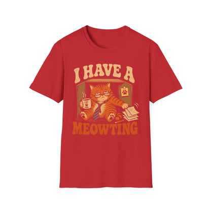 Meowtism mode t T-shirt