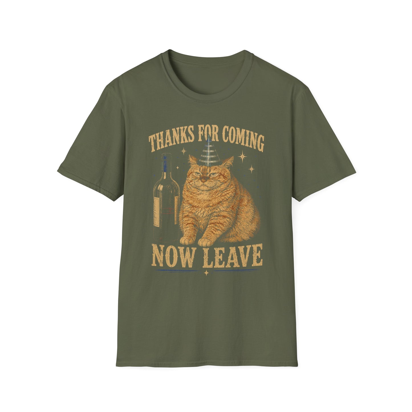 Now leave t T-shirt