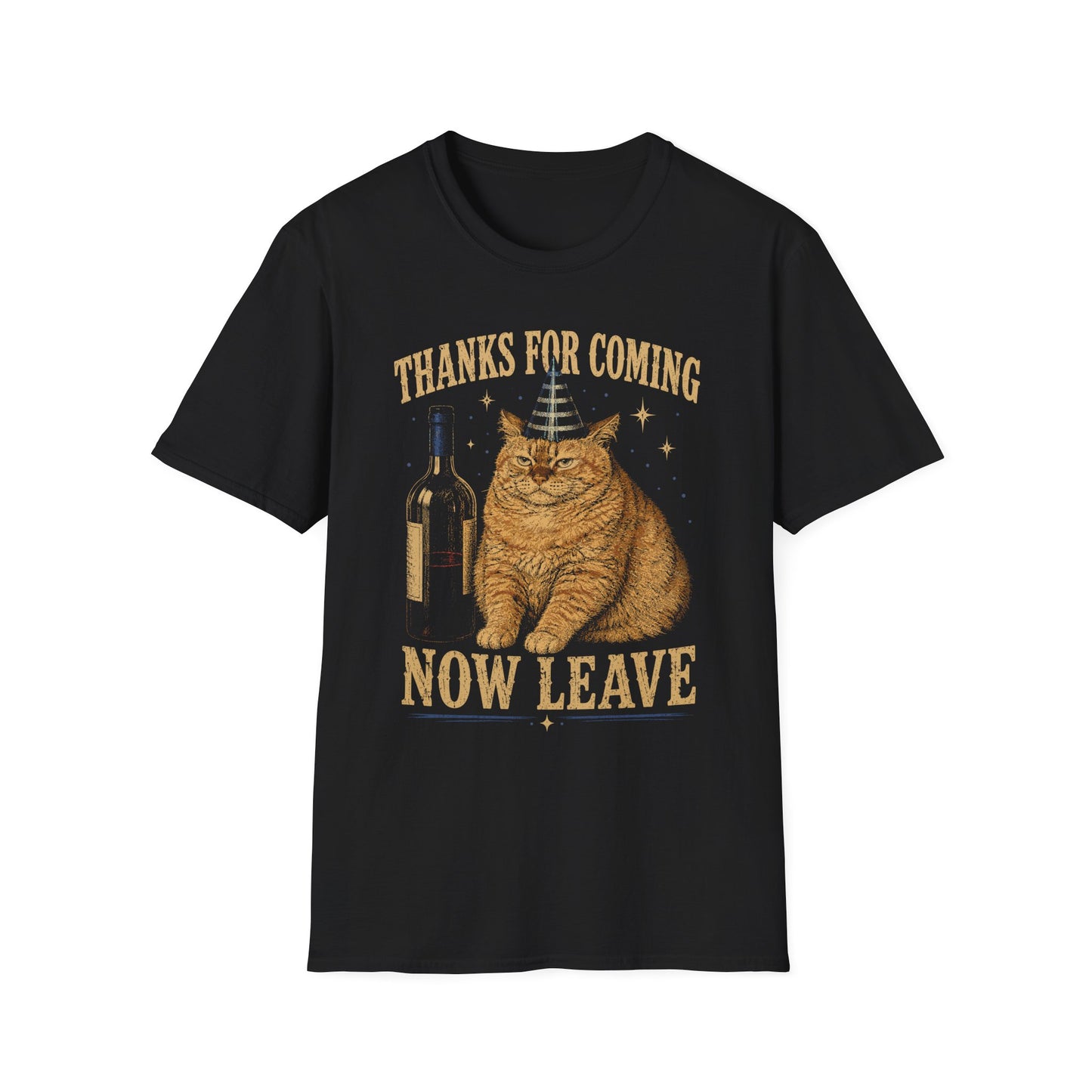 Now leave t T-shirt