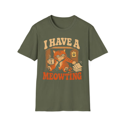 Meowtism mode t T-shirt