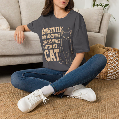 Conversation Cat T-Shirt