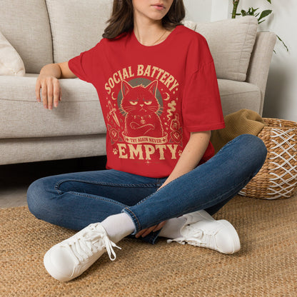 Battery empty t T-shirt