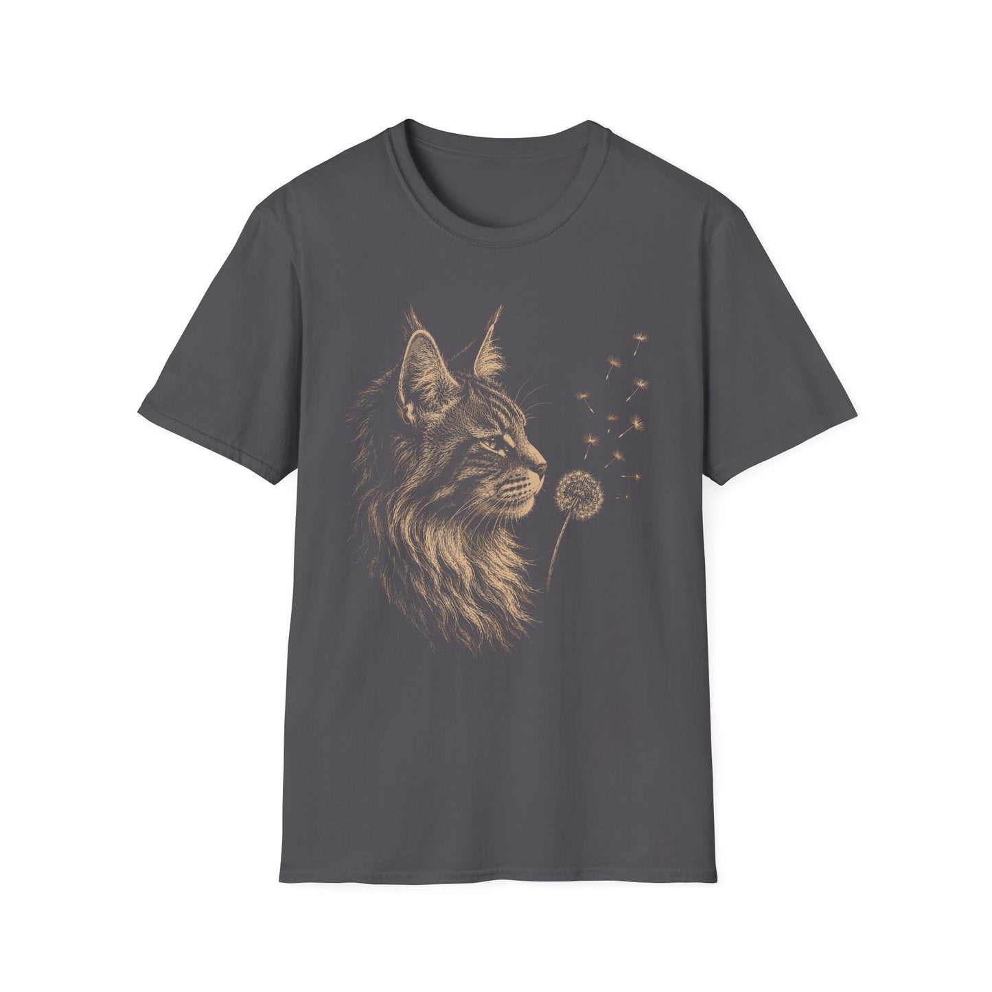 Dandelion cat t T-shirt