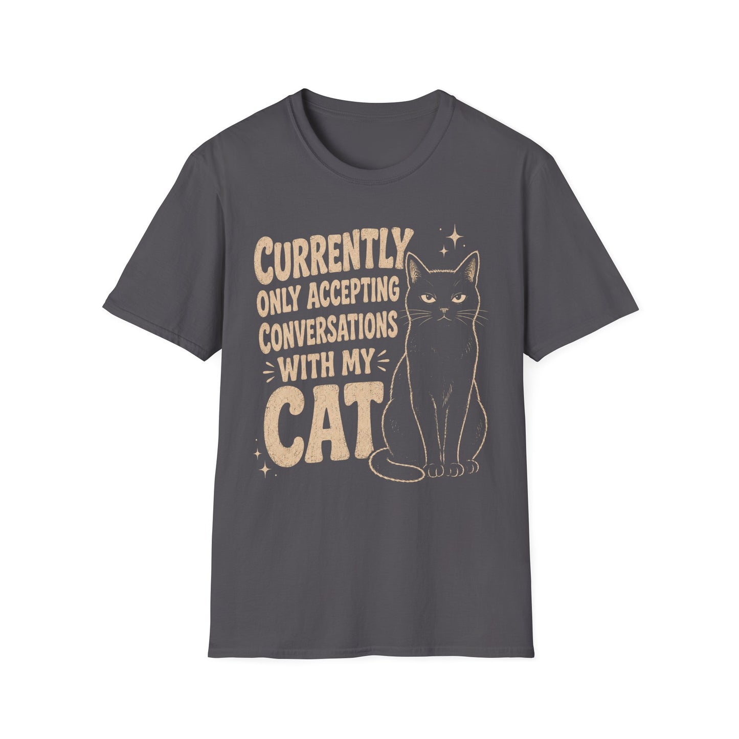 Conversation Cat T-Shirt