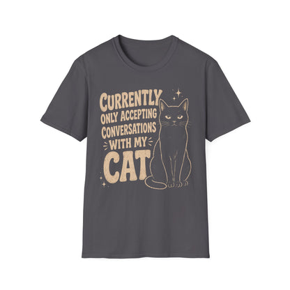 Conversation Cat T-Shirt