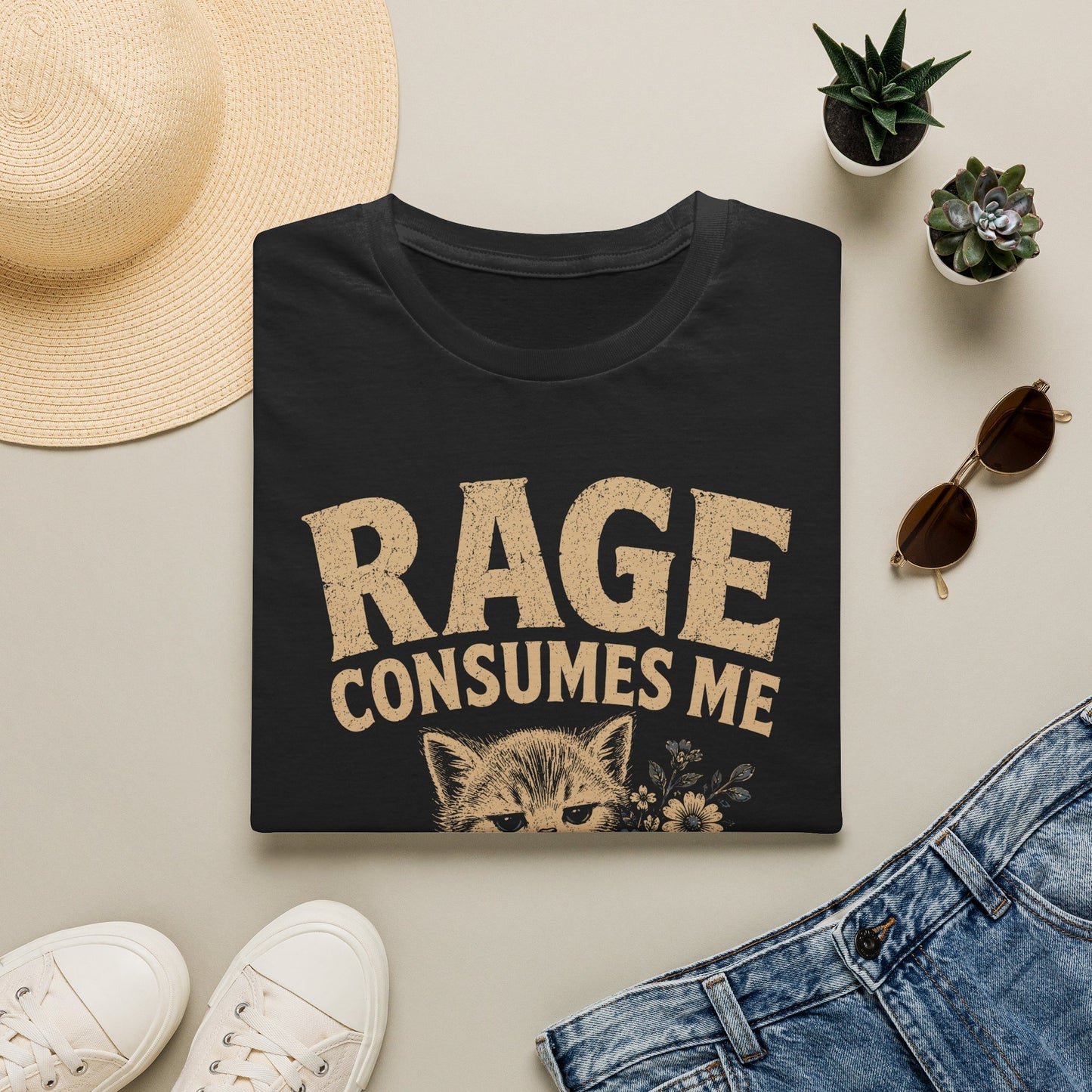 Rage consumes t T-shirt