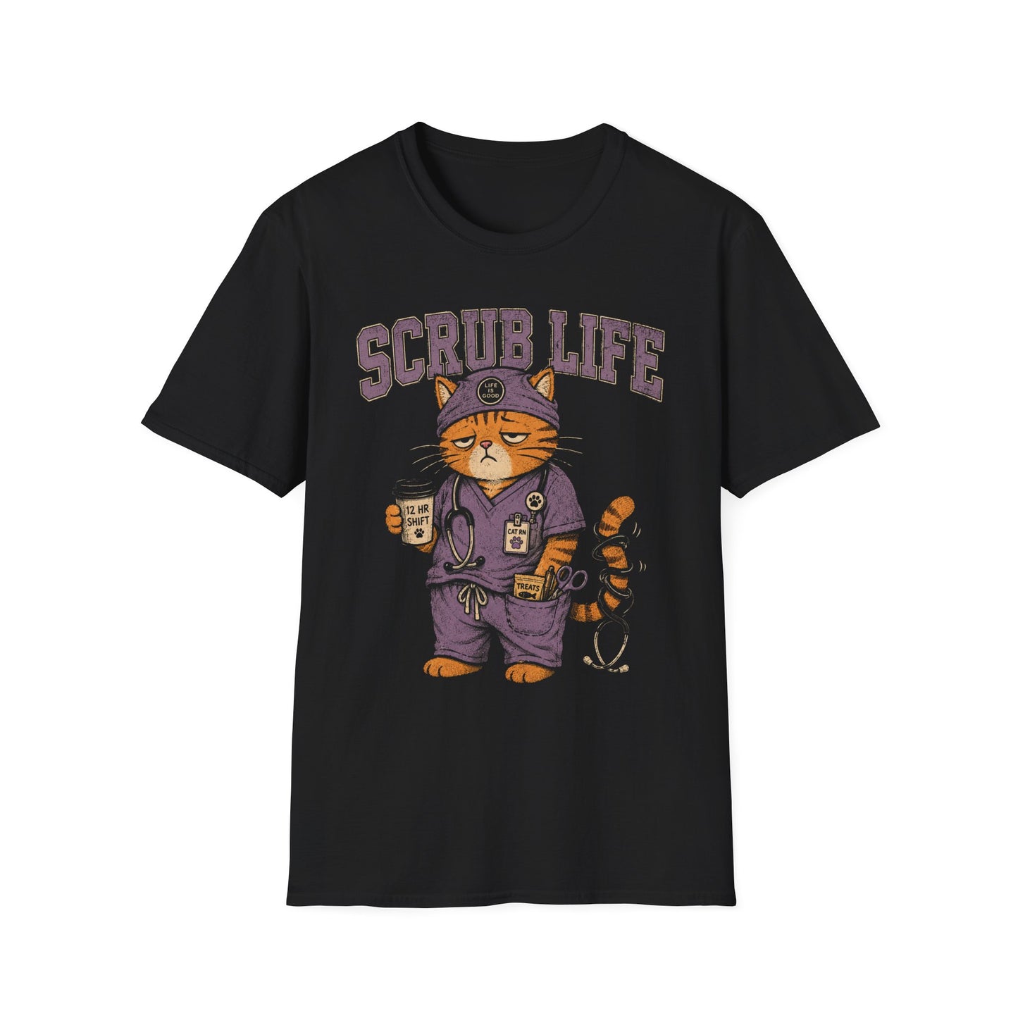 Scrub Tabby T-Shirt