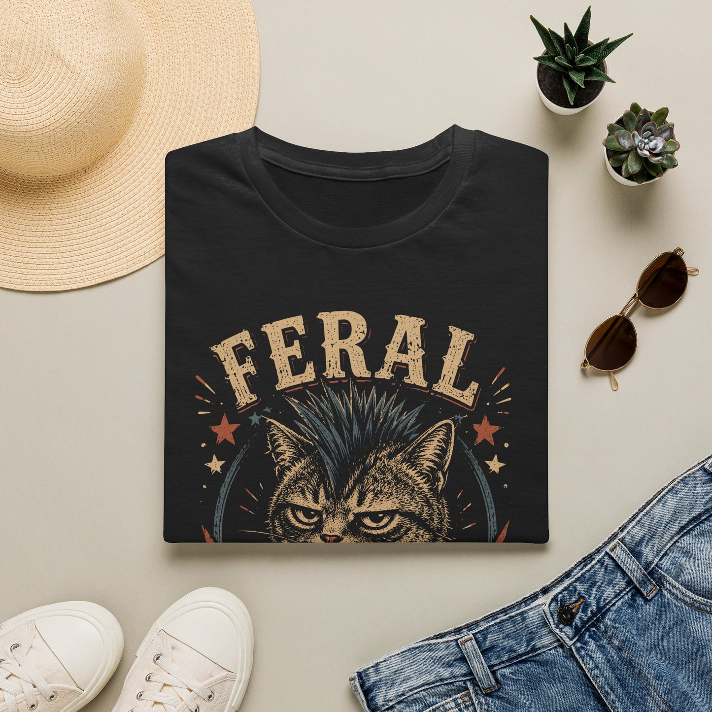 Feral fragile t T-shirt
