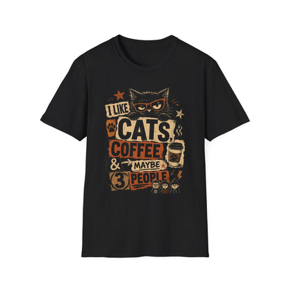 Cats Coffee T-Shirt