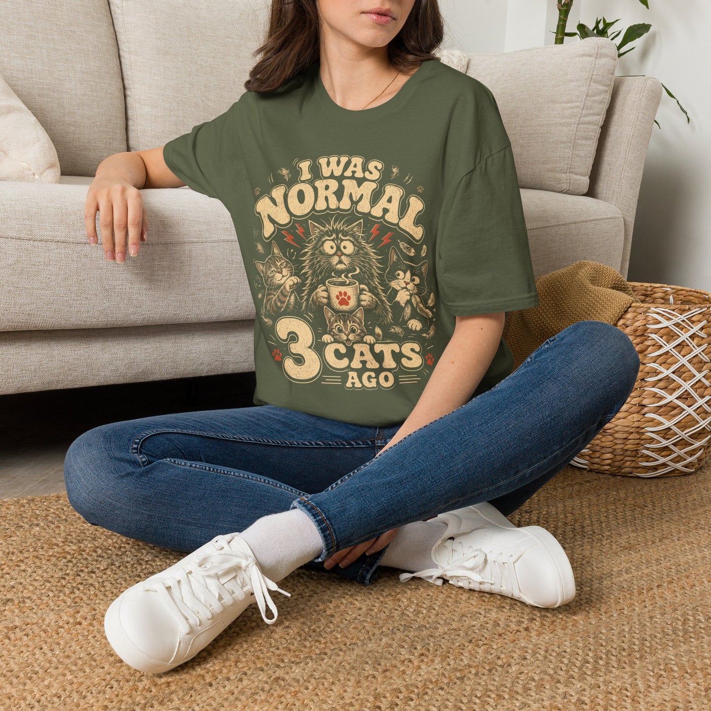 Three cats t T-shirt