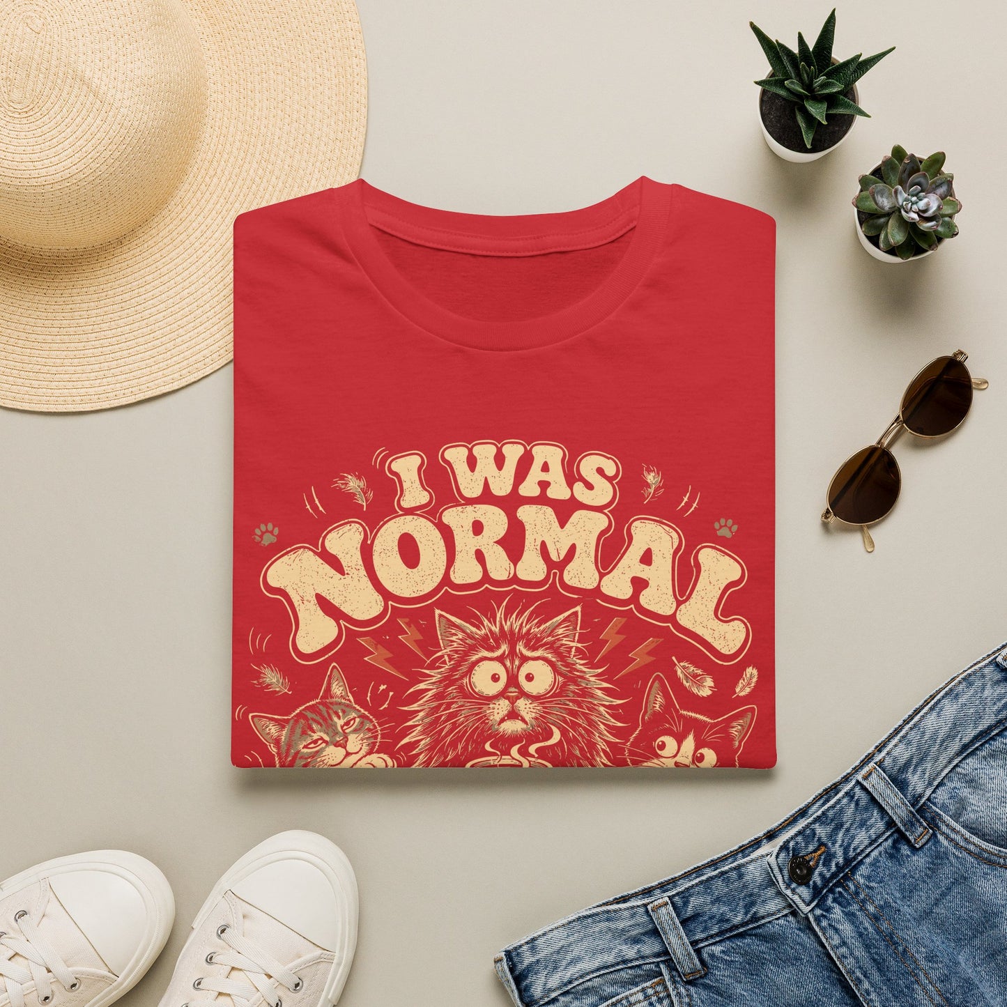 Three cats t T-shirt