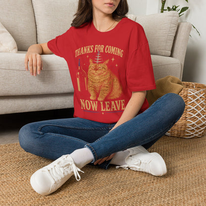 Now leave t T-shirt