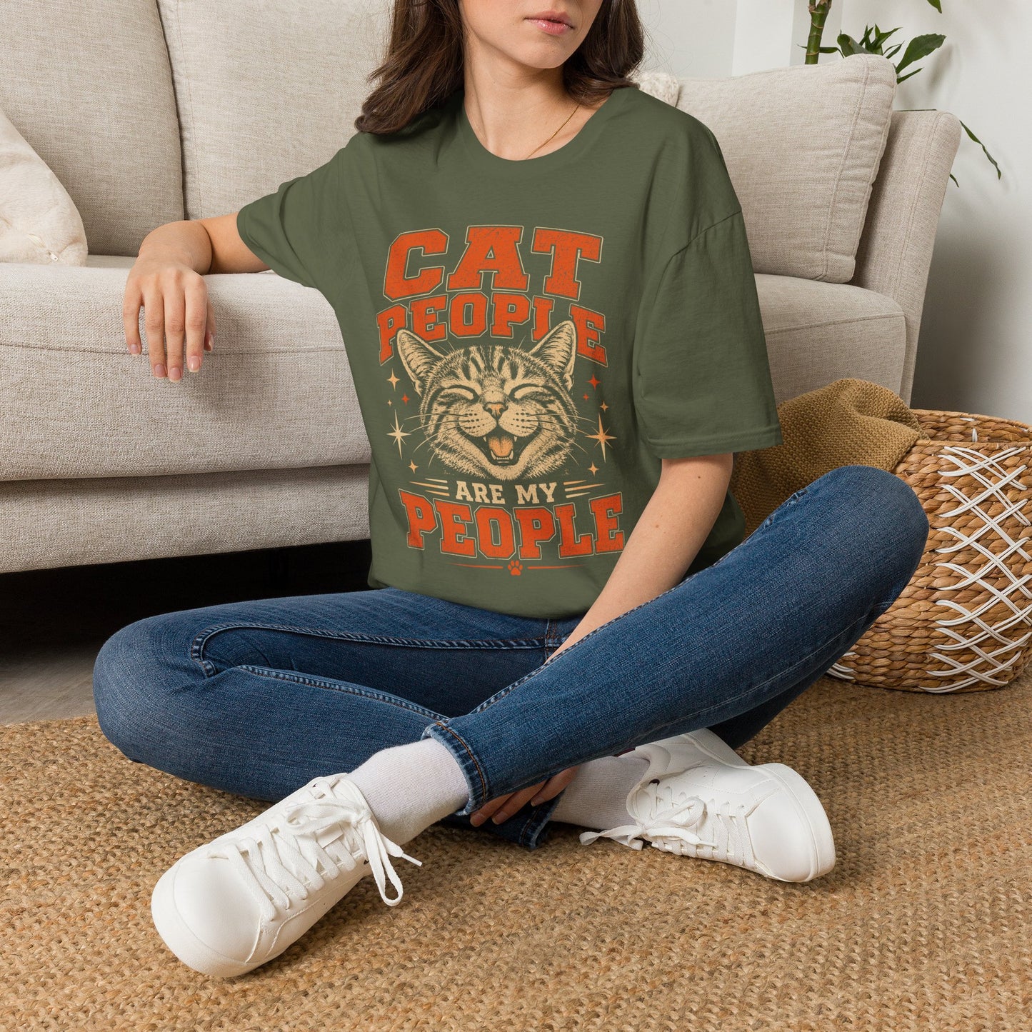 Cat people t T-shirt