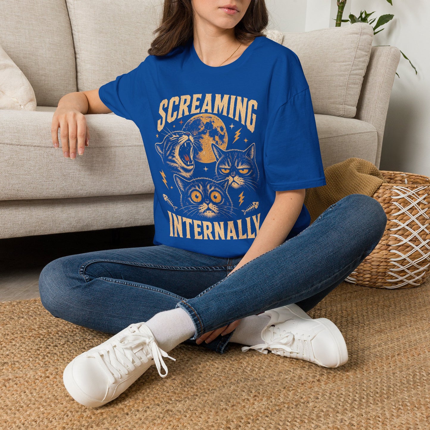 Internal screaming t T-shirt