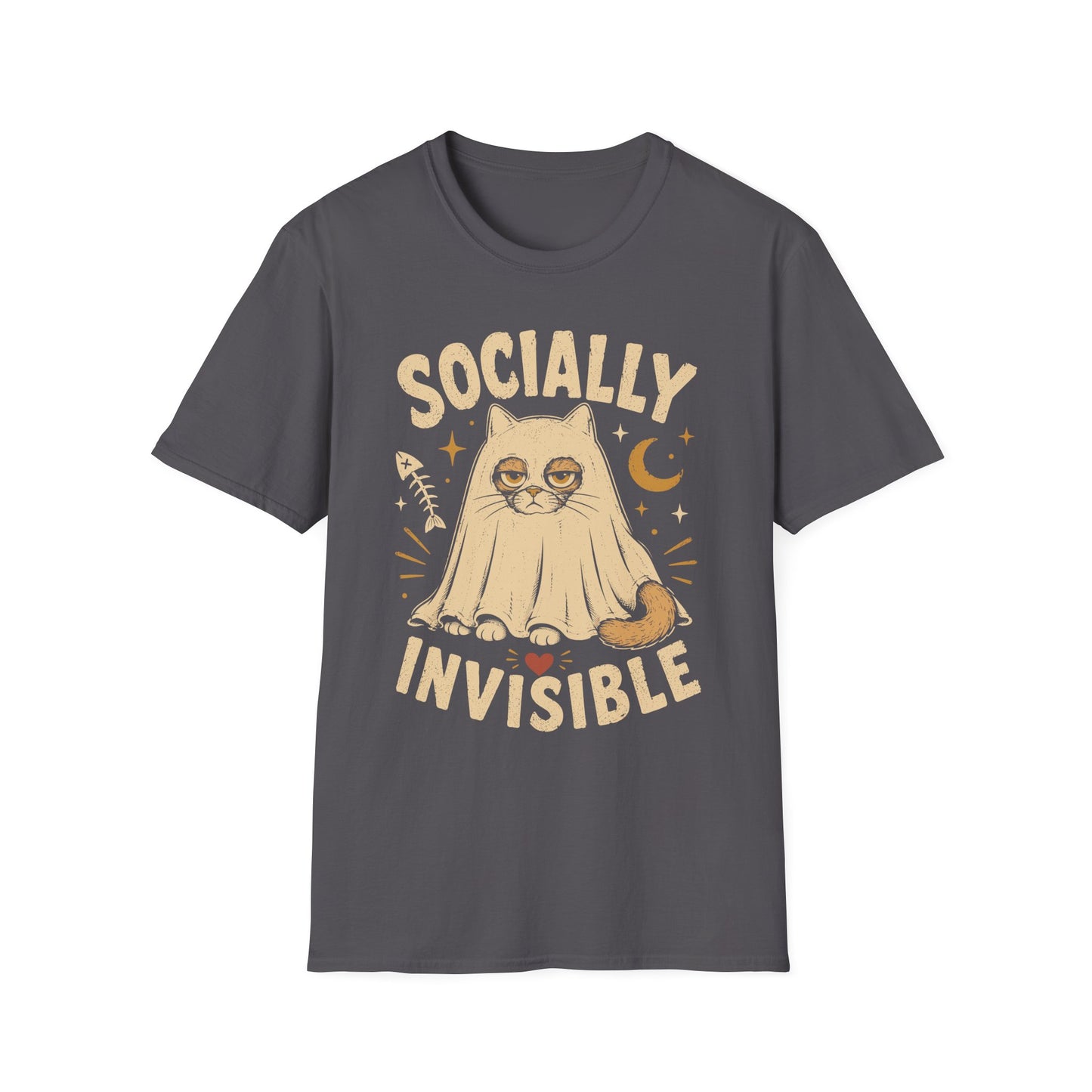 Socially invisible t T-shirt