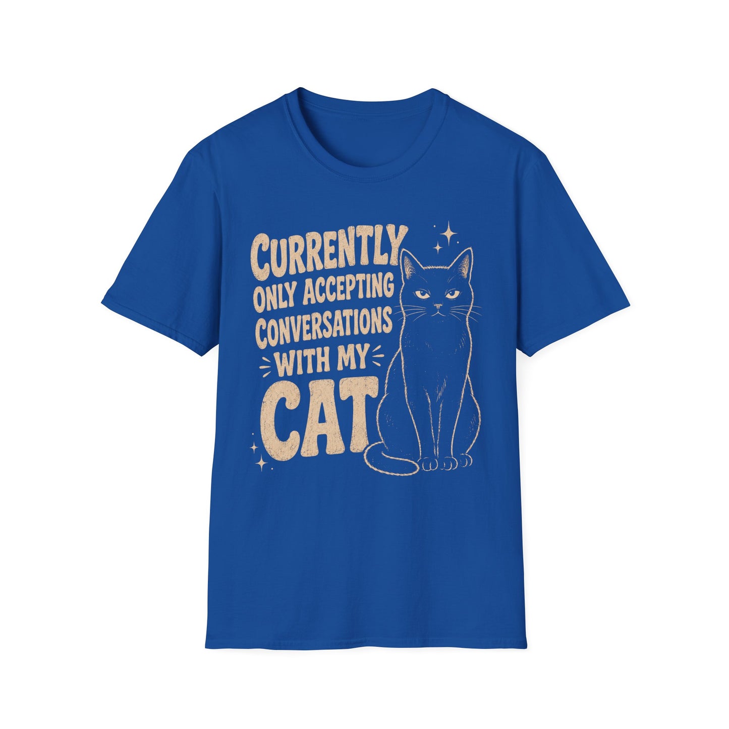 Conversation Cat T-Shirt