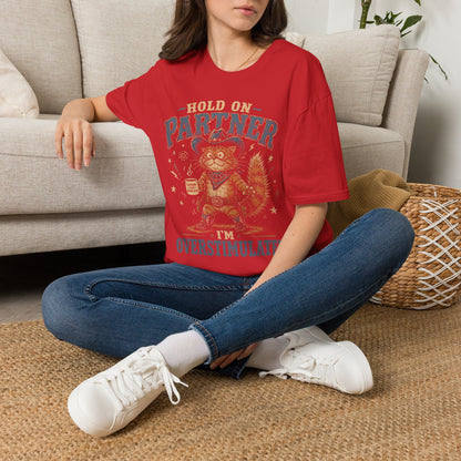 Overstimulated partner t T-shirt