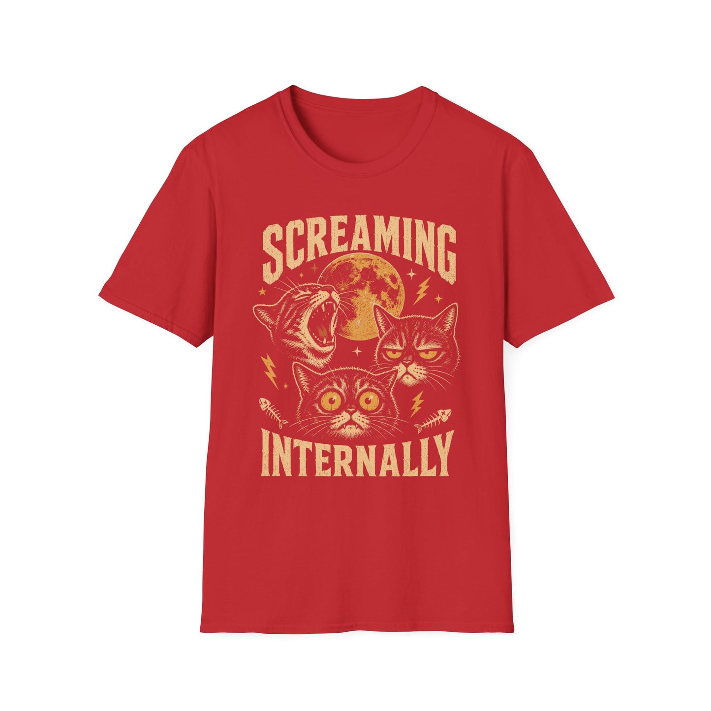 Internal screaming t T-shirt