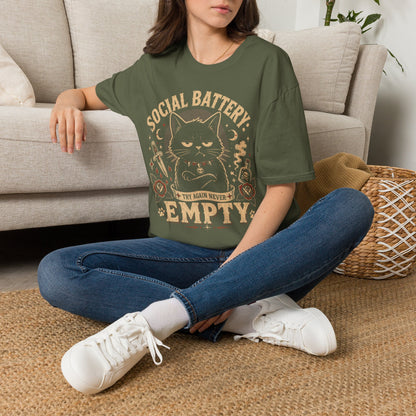 Battery empty t T-shirt