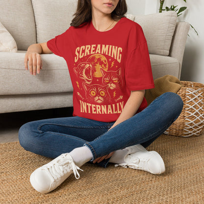 Internal screaming t T-shirt