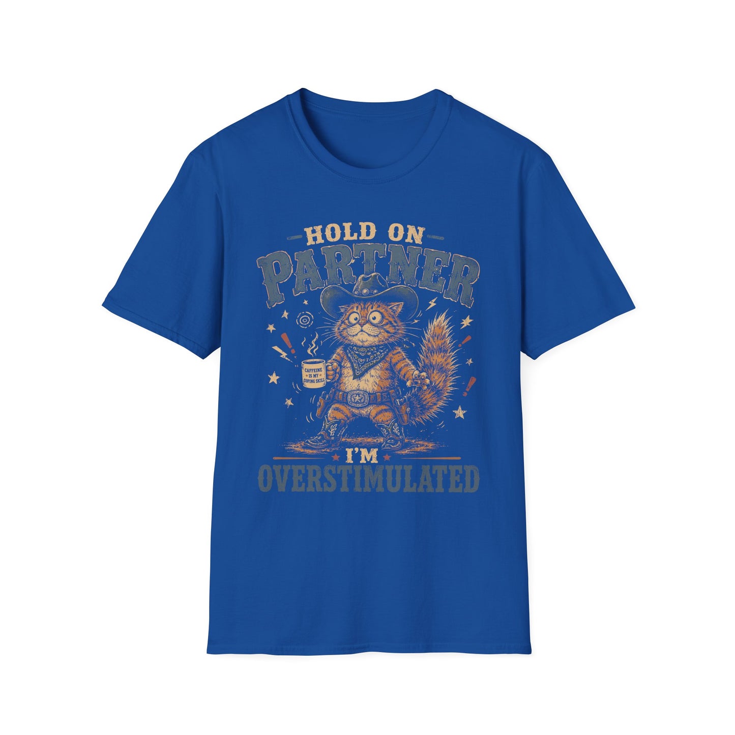 Overstimulated partner t T-shirt