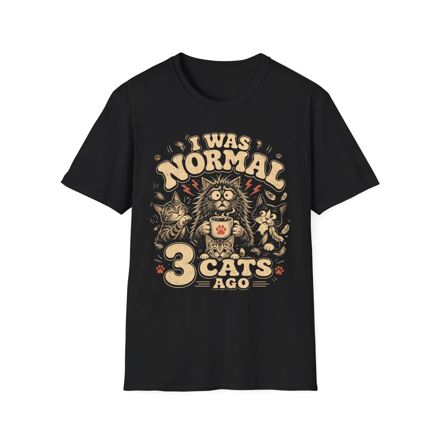 Three cats t T-shirt