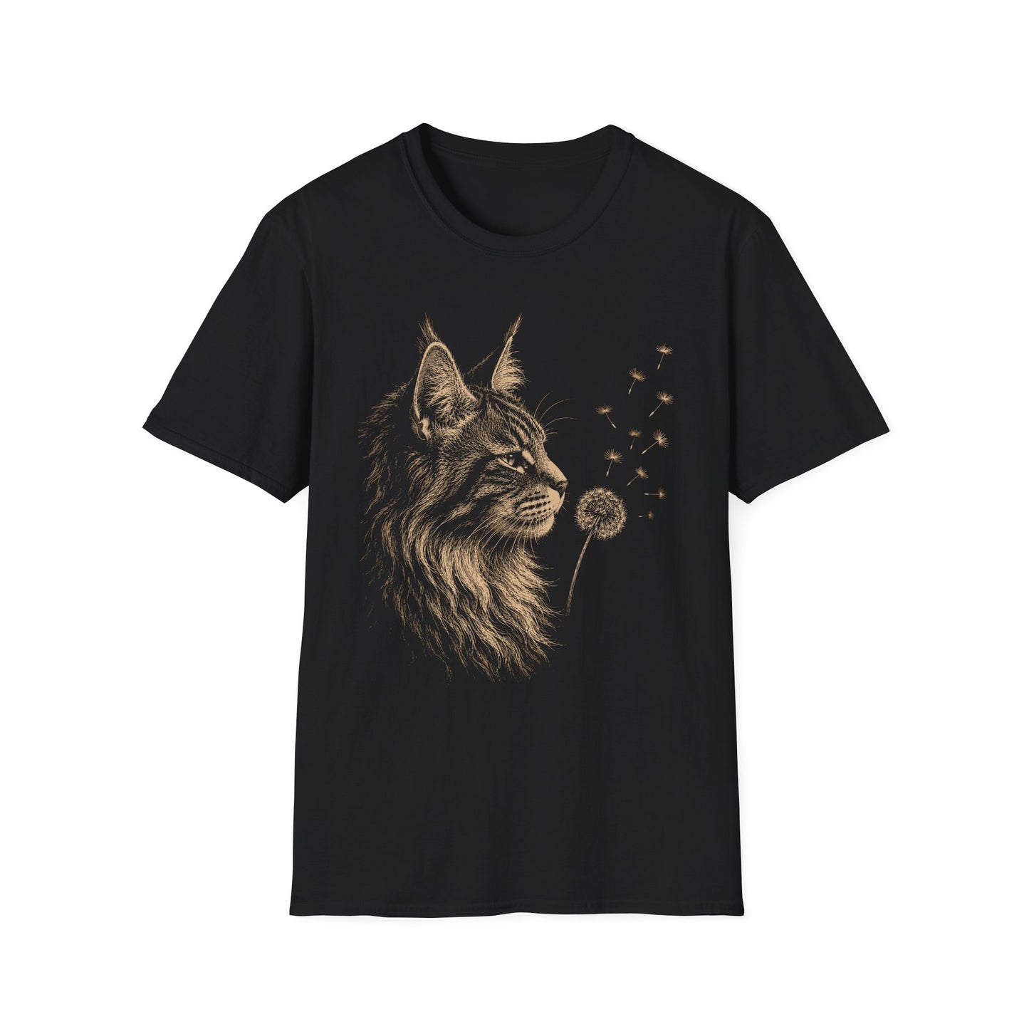Dandelion cat t T-shirt