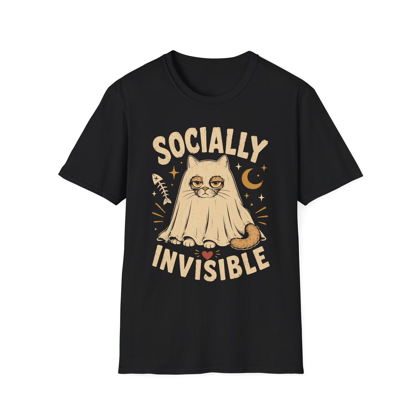 Socially invisible t T-shirt