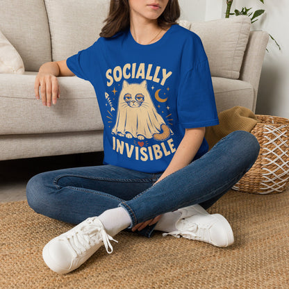 Socially invisible t T-shirt