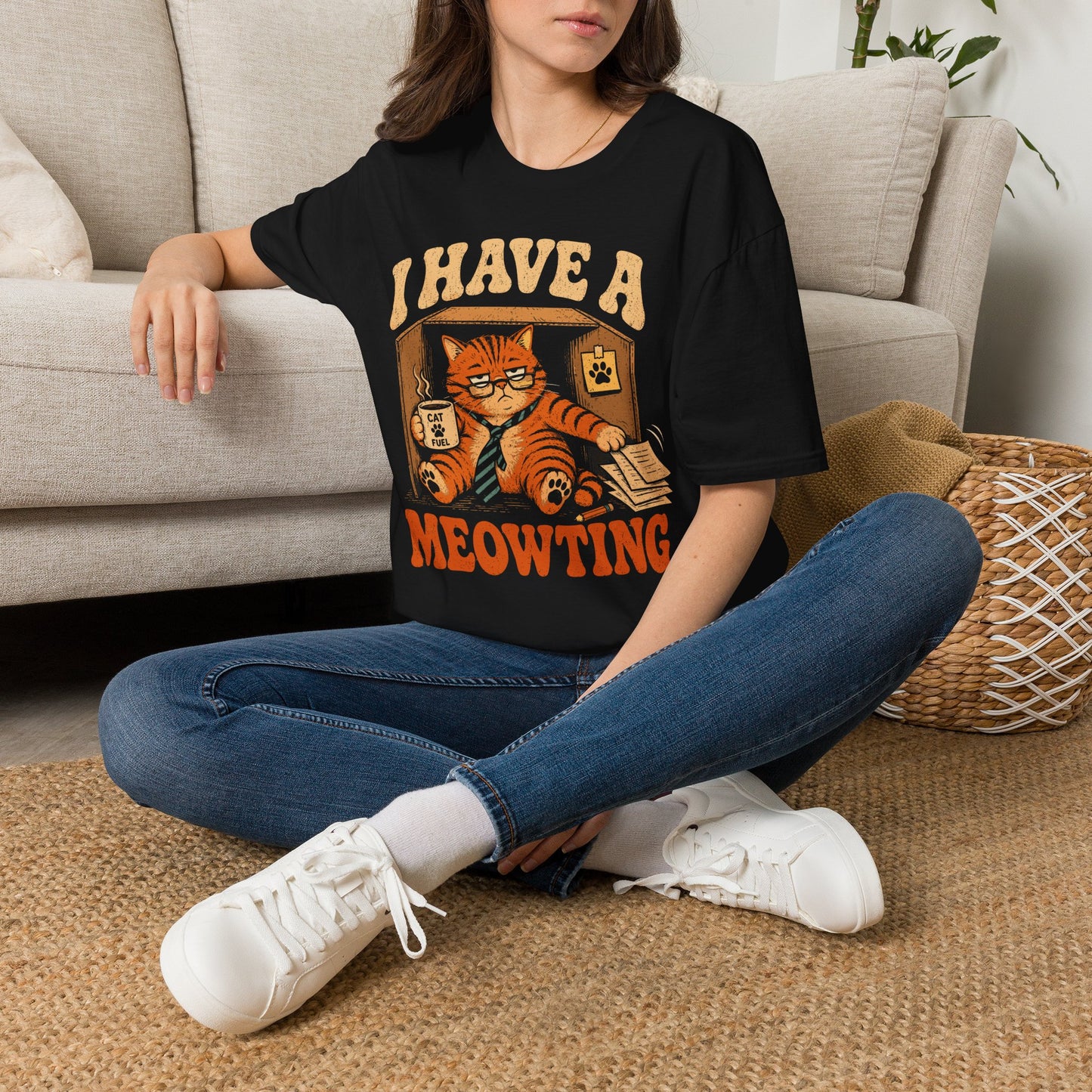 Meowtism mode t T-shirt
