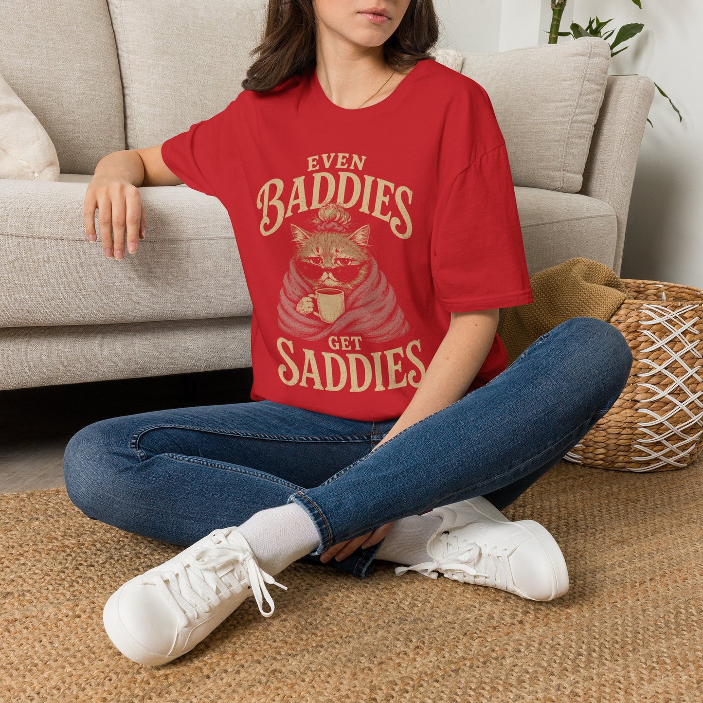 Sad baddies t T-shirt