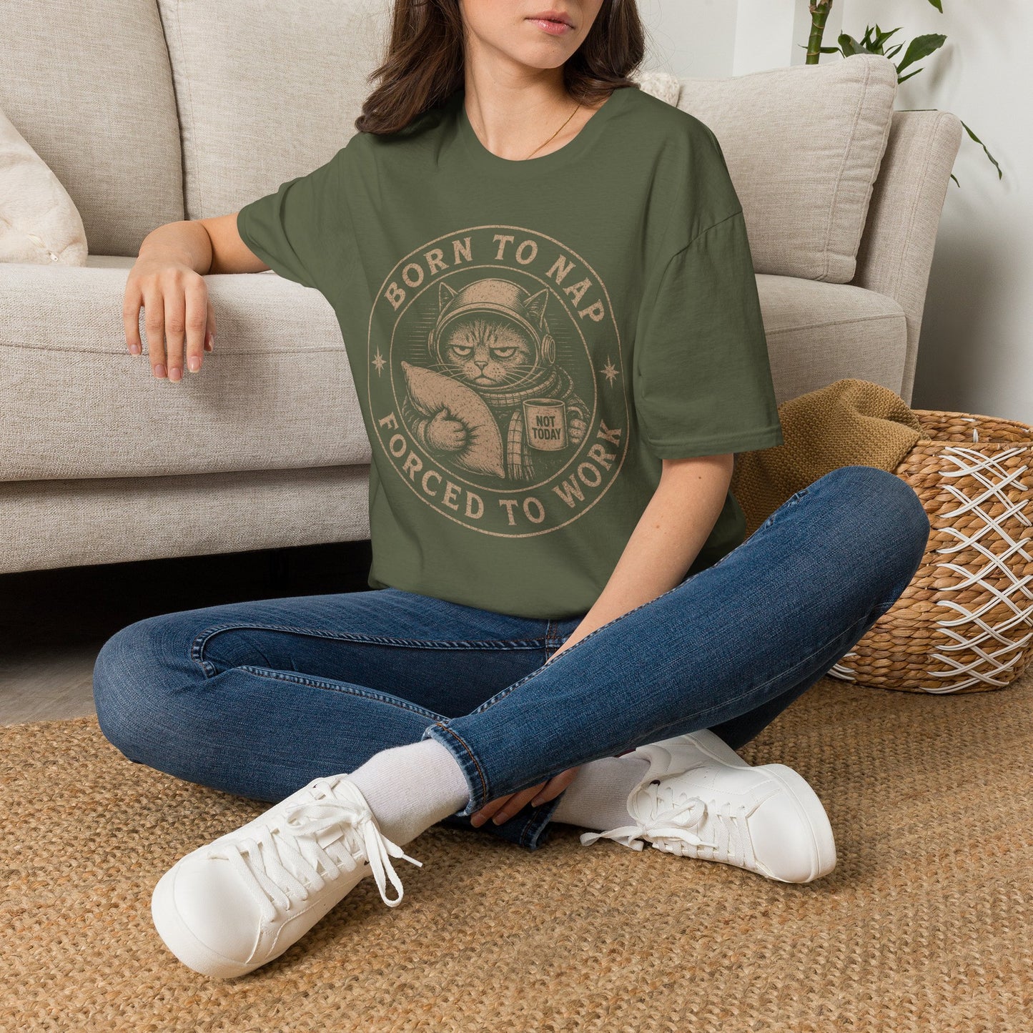 Born napping t T-shirt