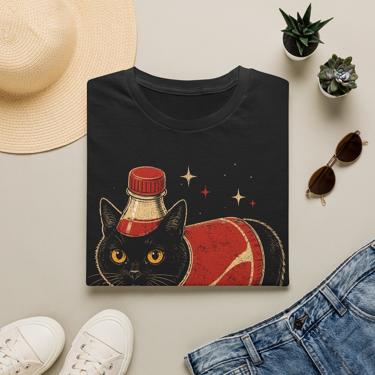 Soda cat t T-shirt