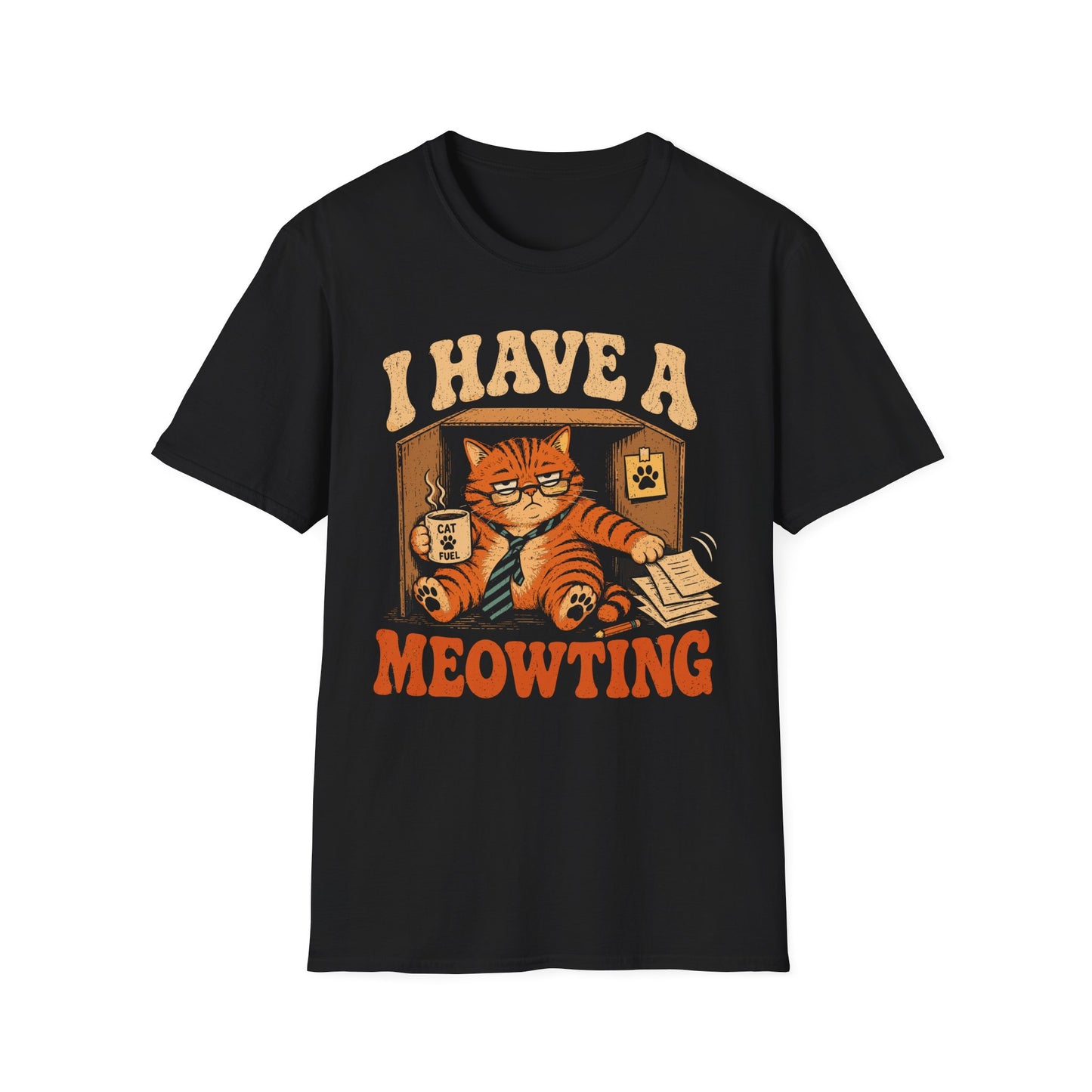 Meowtism mode t T-shirt
