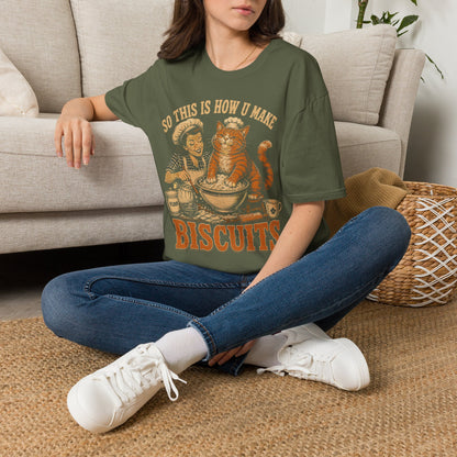 Making biscuits t T-shirt
