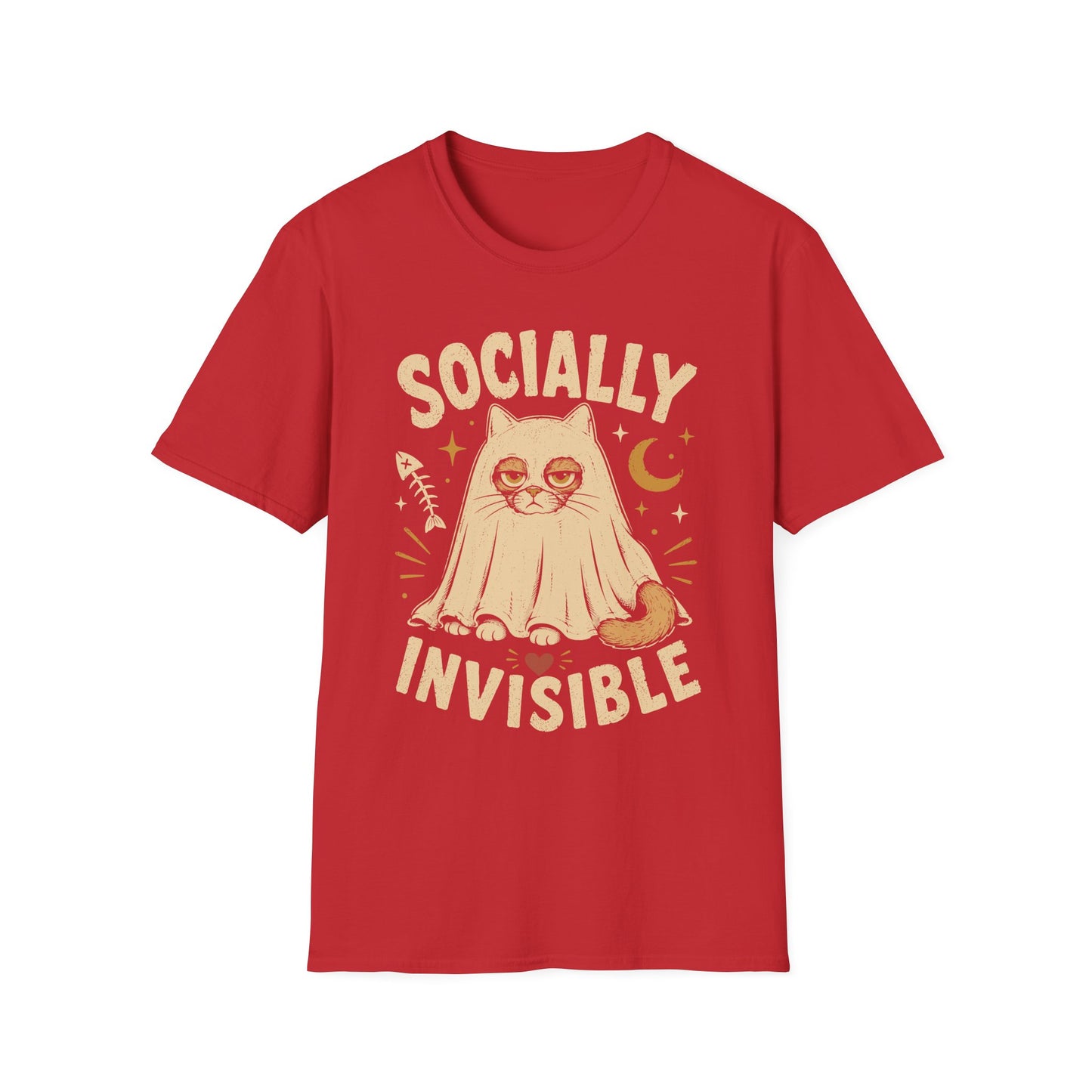 Socially invisible t T-shirt