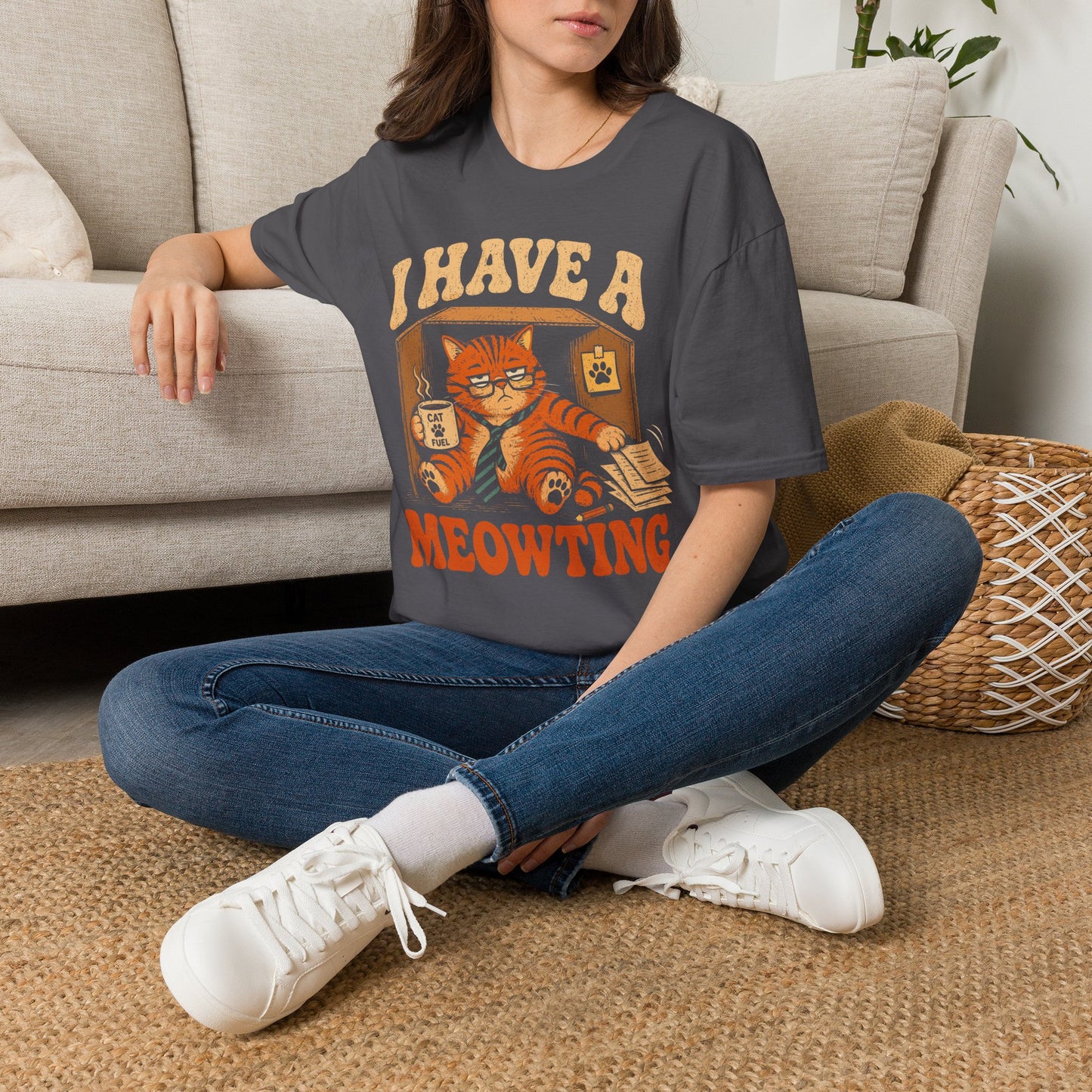 Meowtism mode t T-shirt