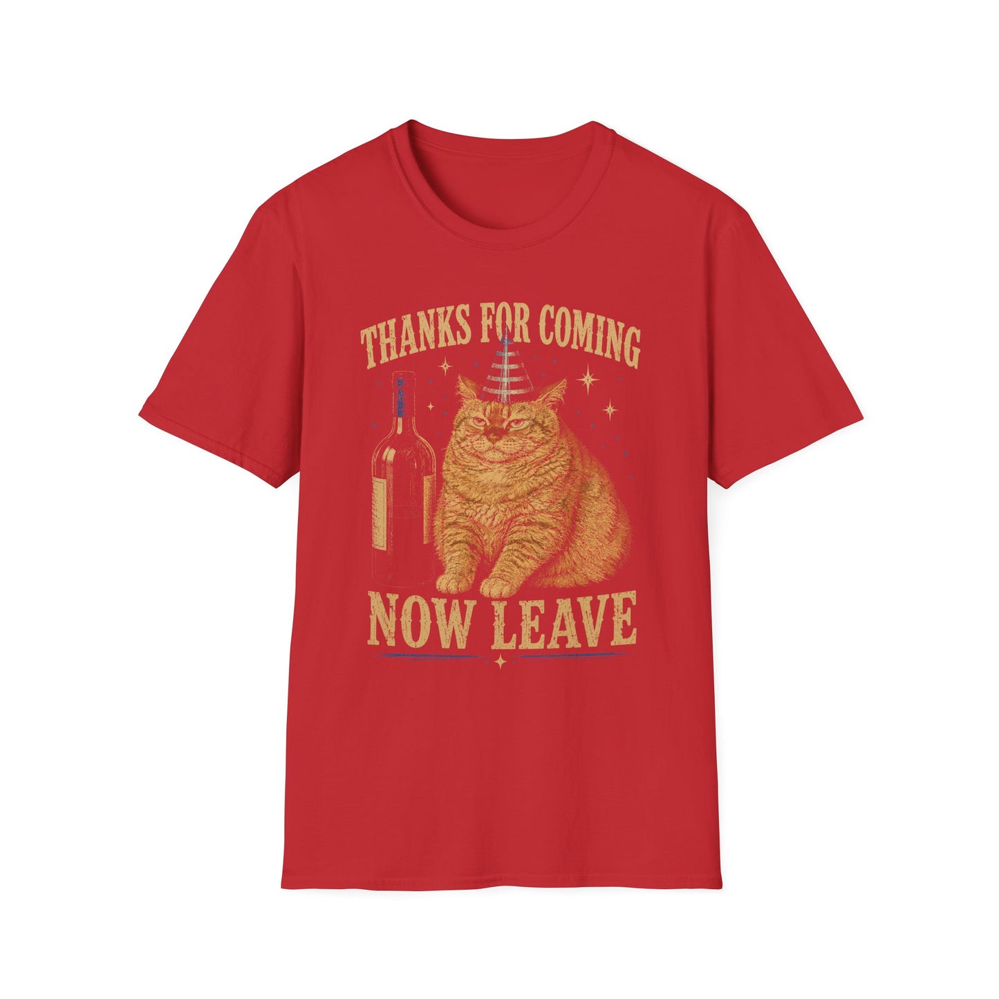 Now leave t T-shirt