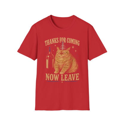 Now leave t T-shirt