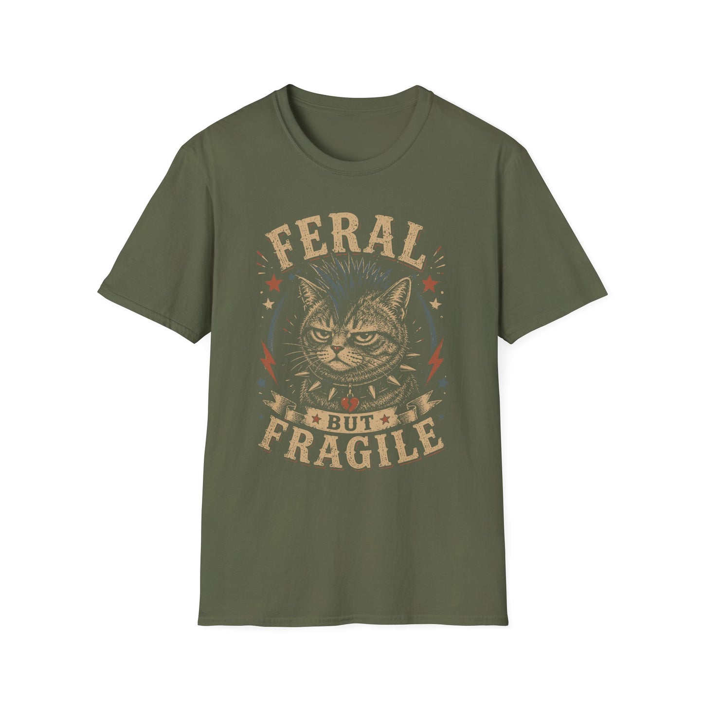 Feral fragile t T-shirt