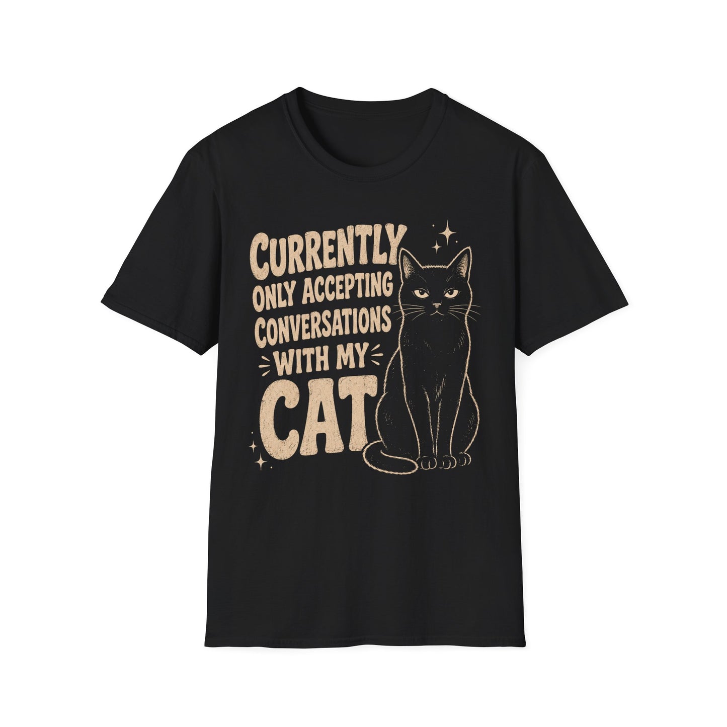Conversation Cat T-Shirt