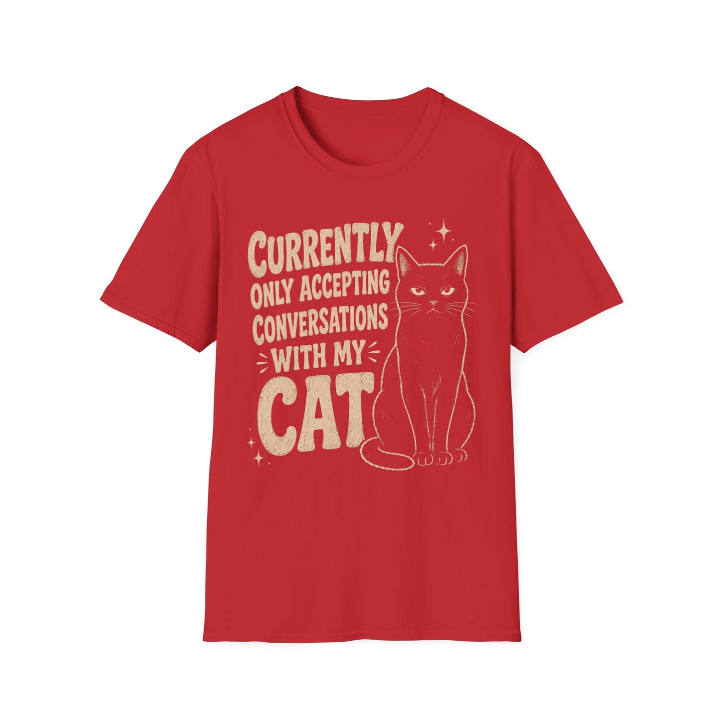 Conversation Cat T-Shirt