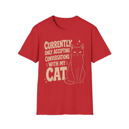 Conversation Cat T-Shirt