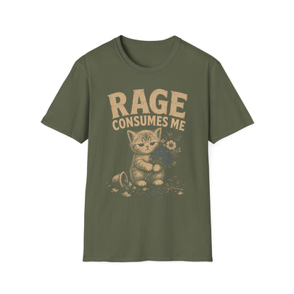 Rage consumes t T-shirt