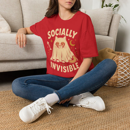 Socially invisible t T-shirt