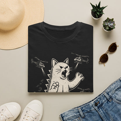 Gun cat t T-shirt