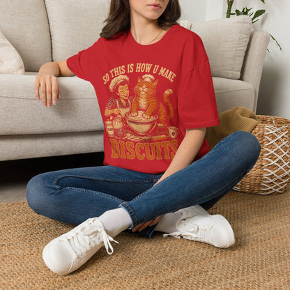 Making biscuits t T-shirt