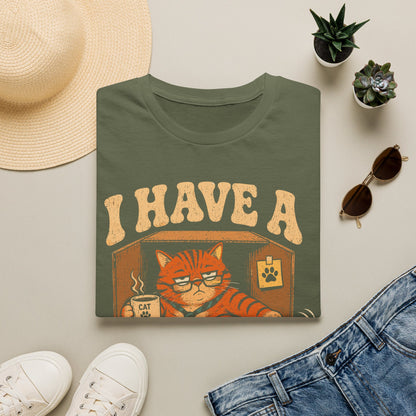 Meowtism mode t T-shirt