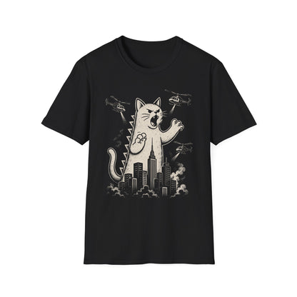 Gun cat t T-shirt