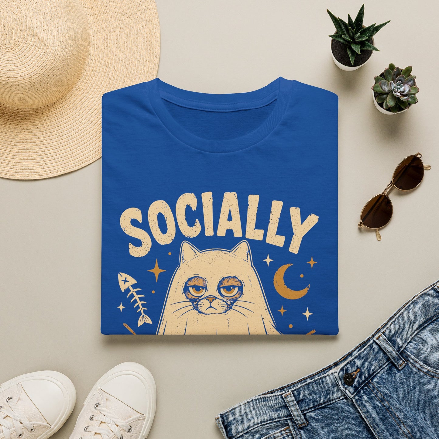 Socially invisible t T-shirt
